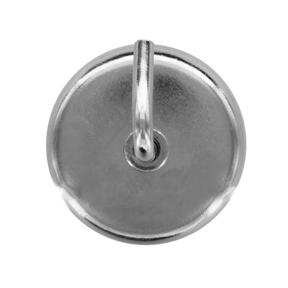 2PC Heavy Duty 1.5" Magnetic Hooks Set 8lb Capacity Kitchen Garage Universal Use