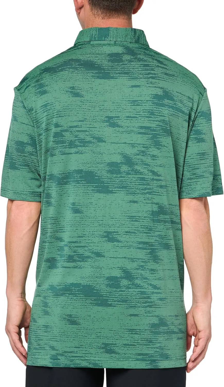 adidas Men's Ultimate365 Textured Stripe Polo Shirt