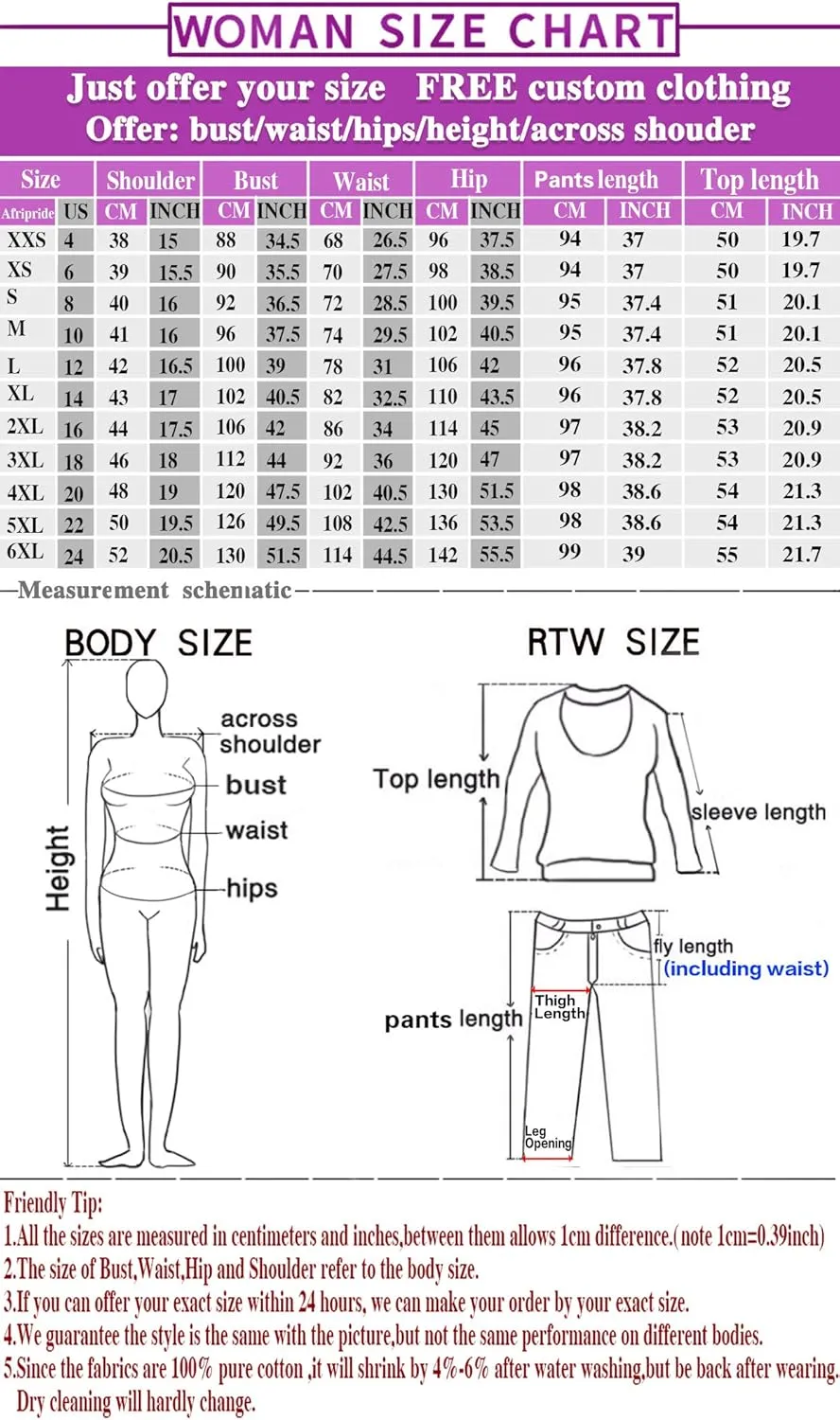 African Coupleswear Women's Ankara Printed Top and Pants Set Party Men's Top and Pants Set