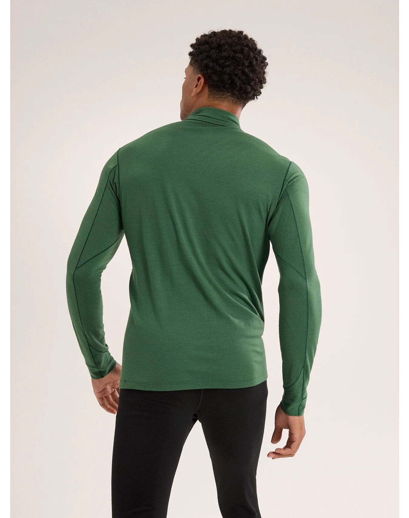 Arc'teryx Men's Rho Merino Wool Zip Neck