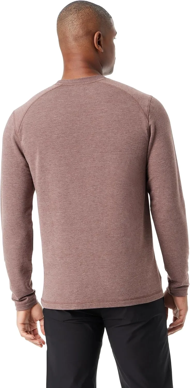 BASS OUTDOOR Men's Long Sleeve 4-Way-Stretch Quick Dry Utili-tee Shirt with Reinforeced Elbow Patches Standard