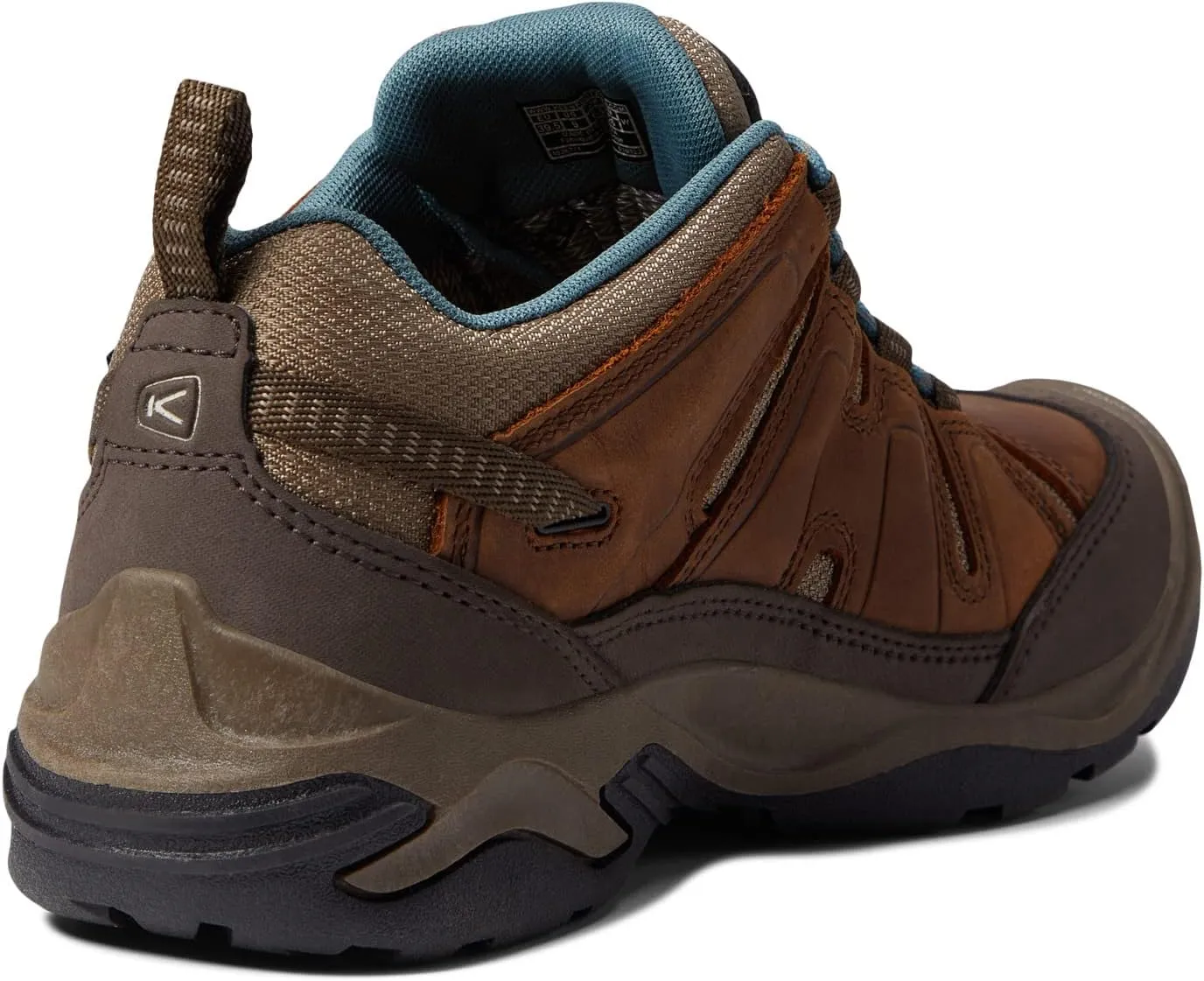 Circadia Waterproof KEEN Hiking Shoes, Syrup/North Atlantic