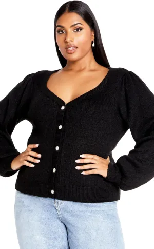 City Chic Womens Plus Size Isabelle Cardigan