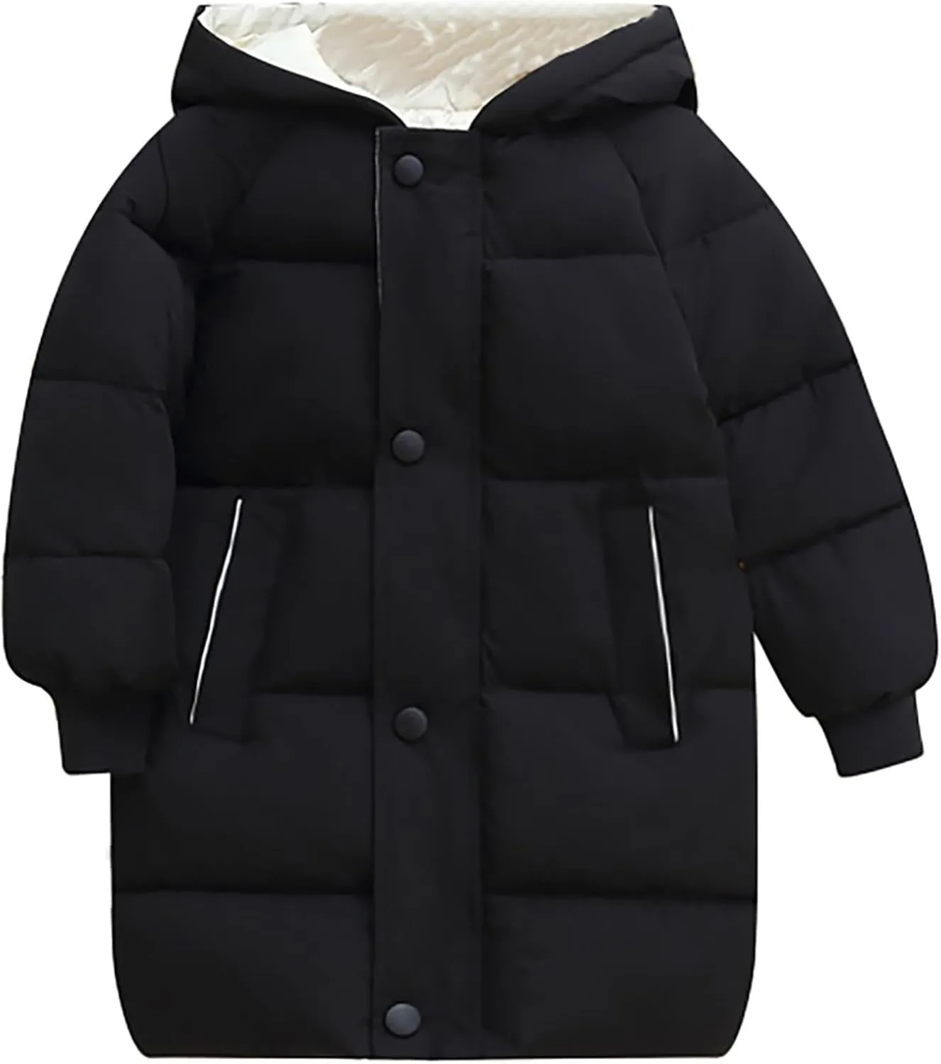 Coat for Toddler Girls 4t Children's Down Padded Jacket Long Cotton Padded Jacket Baby Big Girls Winter Jacket