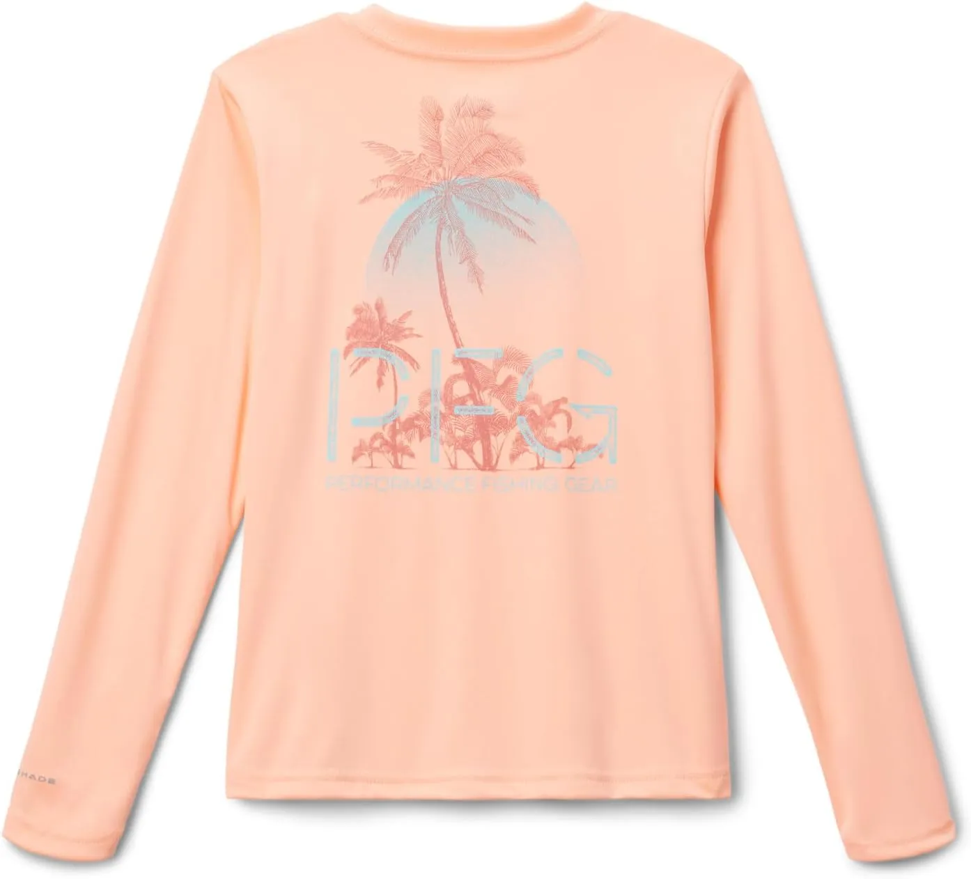Columbia Girl's Tidal Tee PFG Palm Rise