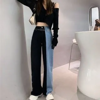 Damsel Dual tone wide legged Pants