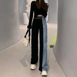 Damsel Dual tone wide legged Pants