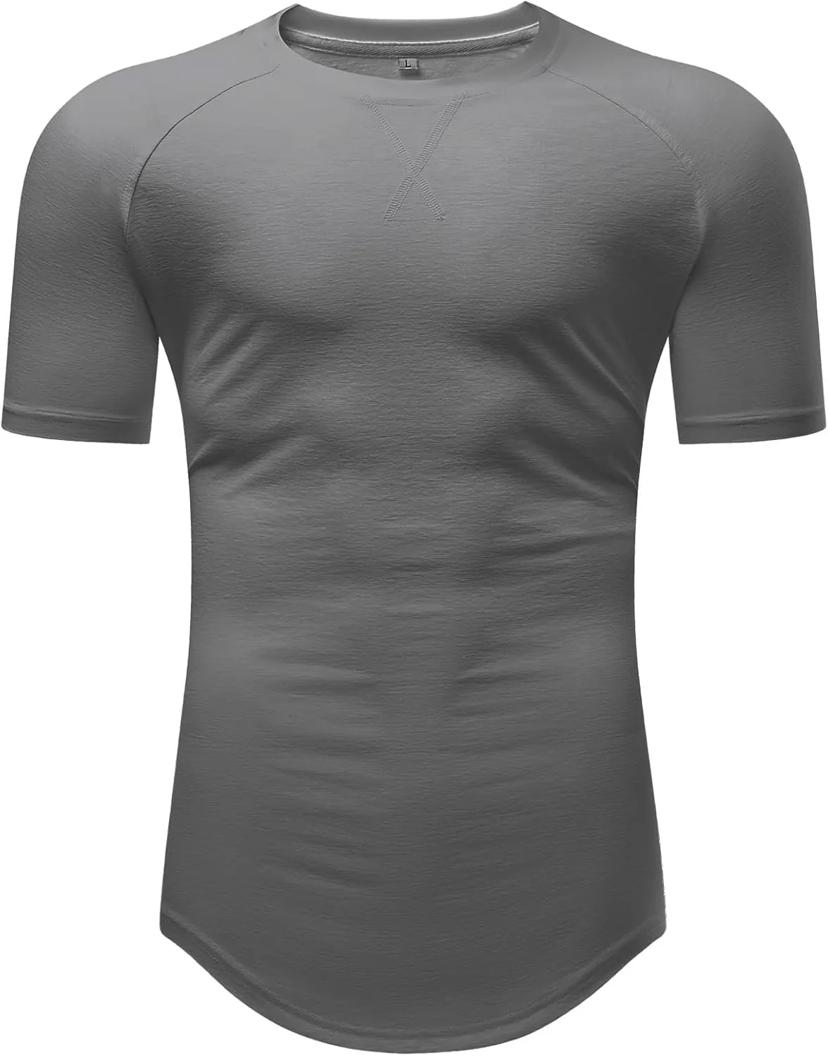 DEOLAX Mens T Shirt Fashion Muscle Crew Neck Mens Tee Shirts Short Sleeve Casual Classic Dry Fit Mens Athletic Tee Shirts