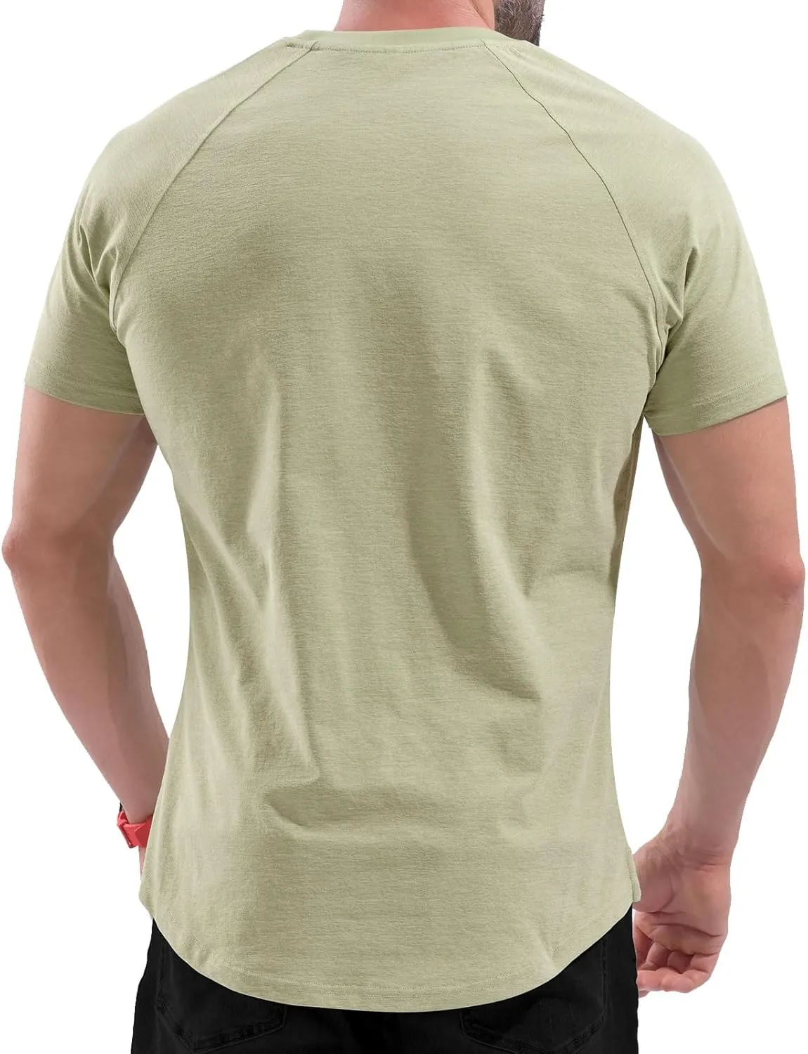 DEOLAX Mens T Shirt Fashion Muscle Crew Neck Mens Tee Shirts Short Sleeve Casual Classic Dry Fit Mens Athletic Tee Shirts