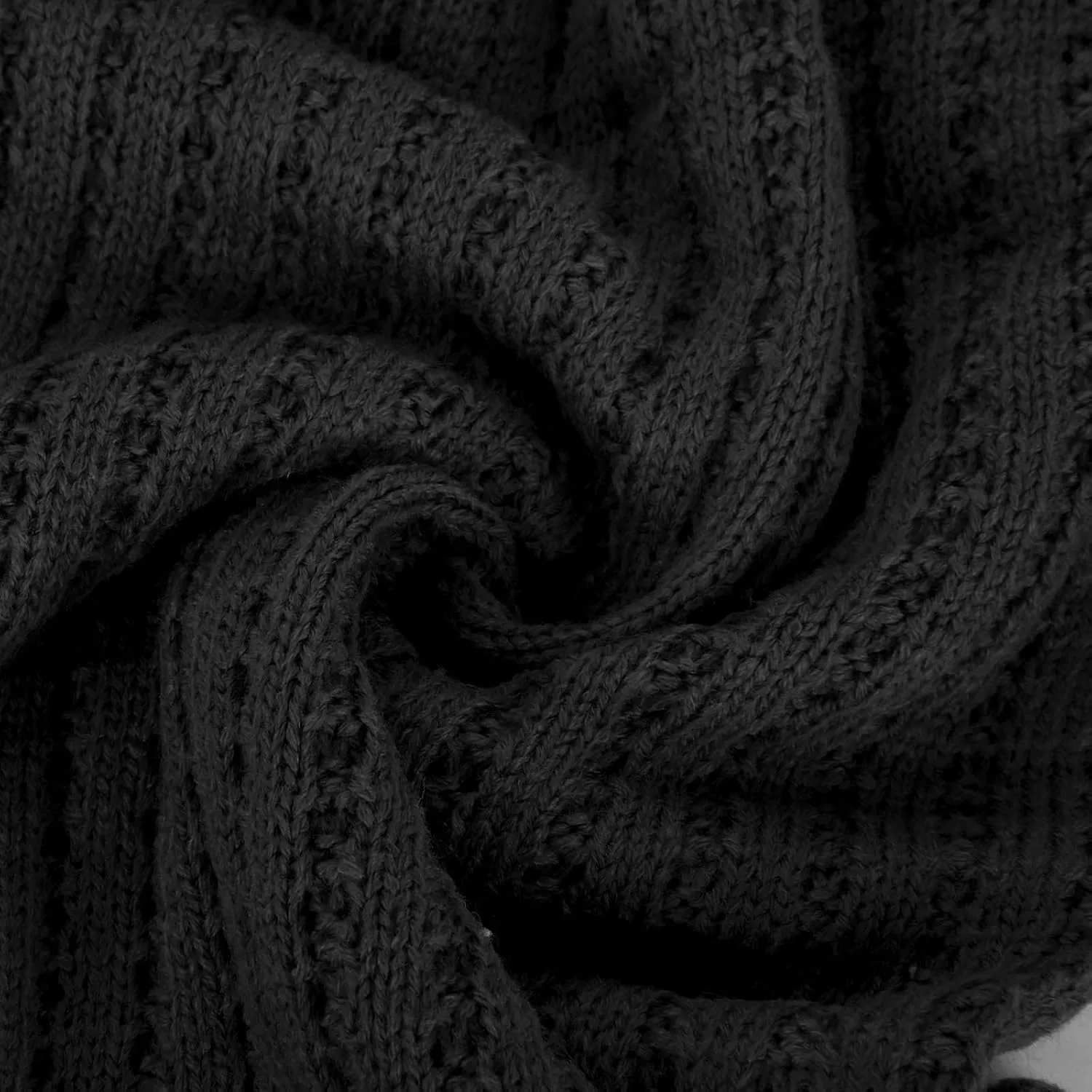 Dgoopd Mens Long Sleeve Cardigan Sweater Casual Shawl Collar Buttons Down Cable Knit Sweater Solid Color Winter Sweater