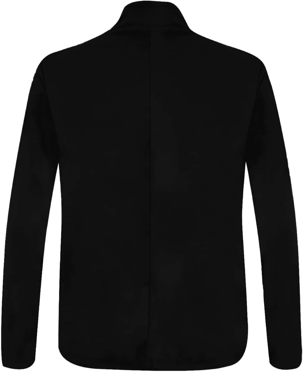 Dressy Open Front Blazer Jackets Notched Collar Long Sleeve Open Front Work Office Business Blazers with Pockets