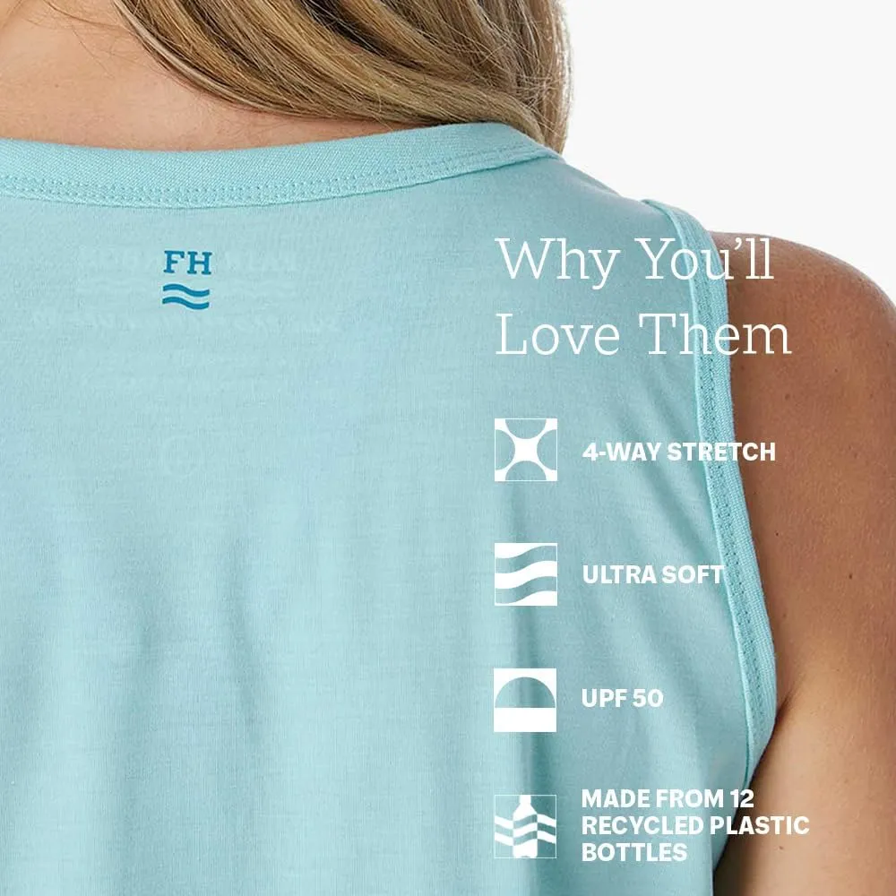 Fair Harbor The Seabreeze Tank Top  Women's Tank Top  Lightweight and Breathable, UPF 50