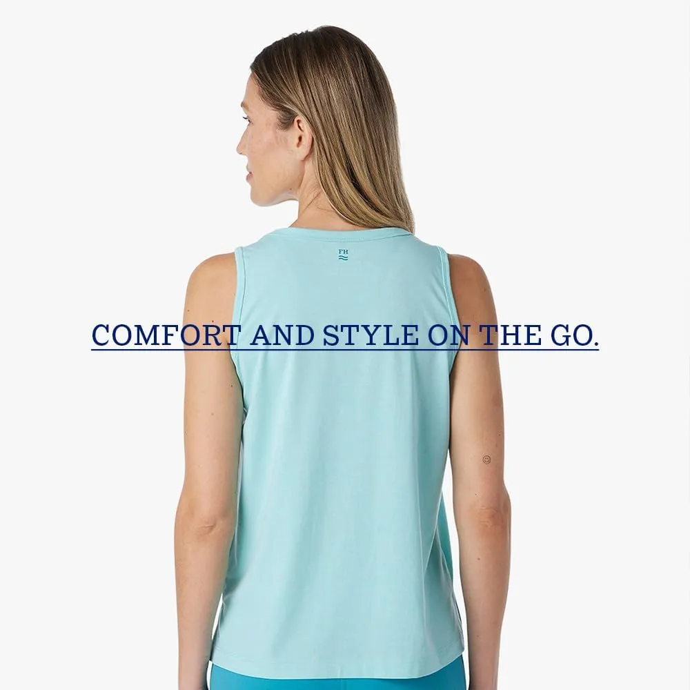 Fair Harbor The Seabreeze Tank Top  Women's Tank Top  Lightweight and Breathable, UPF 50
