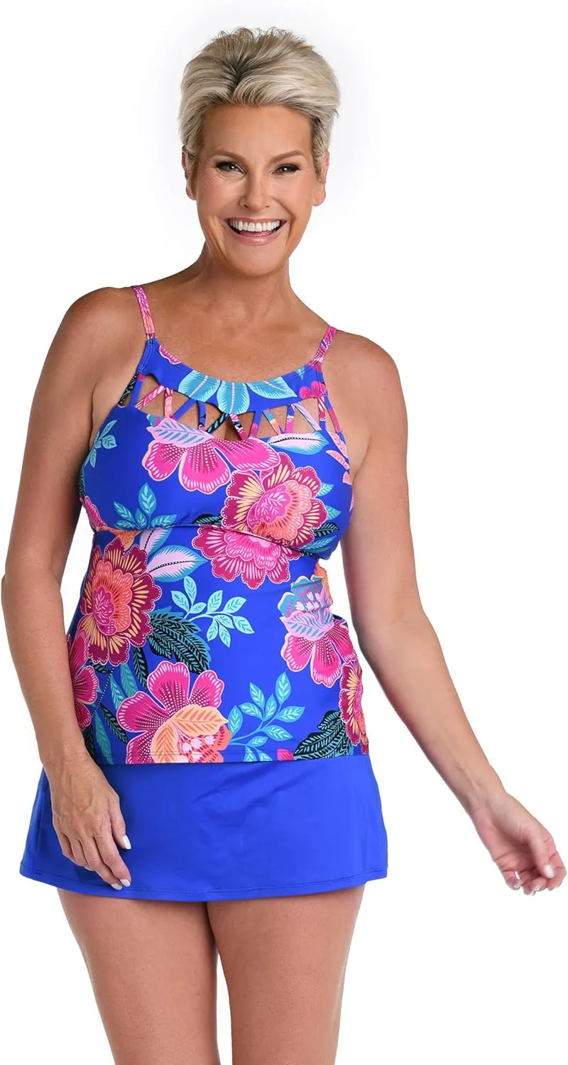 High Neck Tankini Swimsuit Top
