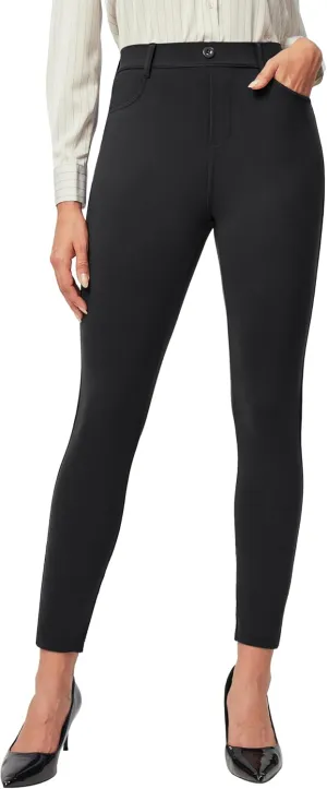 IUGA Stretchy Work Pants for Women Pull on Dress Pants for Women High Waitsted Business Casual Pants with 2 Pockets