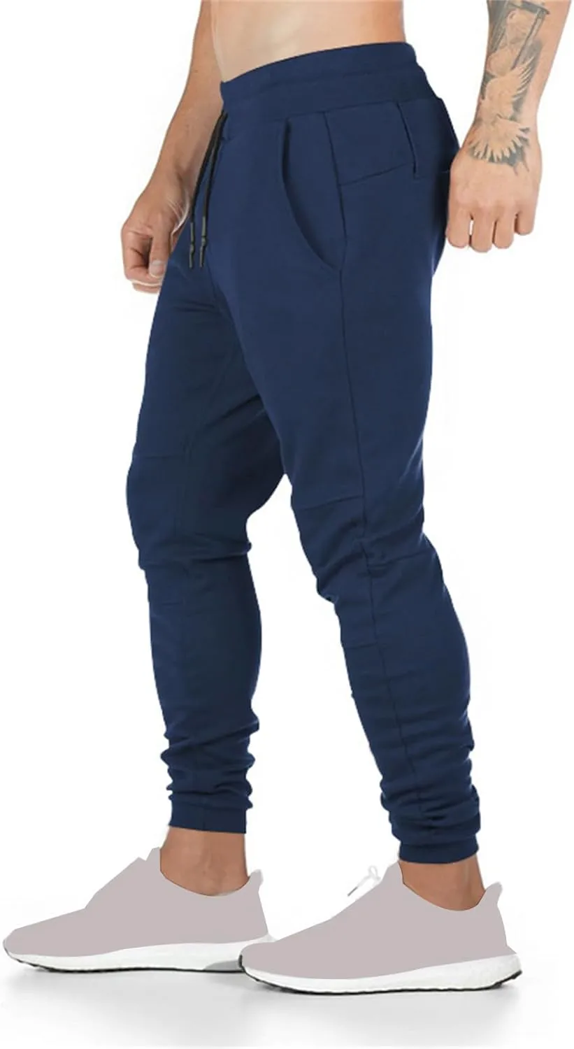 Jogging Pants for Men Stretch Joggers Sport Slim Fit Casual Trousers Gym Cargo Fashion Lightweight Fall Sweatpants