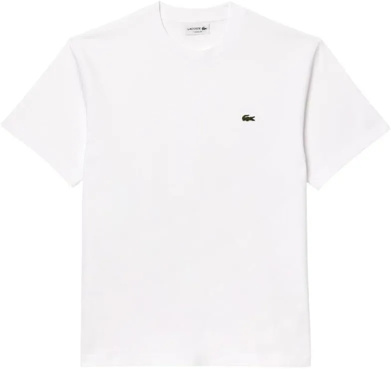 Lacoste Mens Short Sleeve Classic Fit Crew Neck Tee Shirt