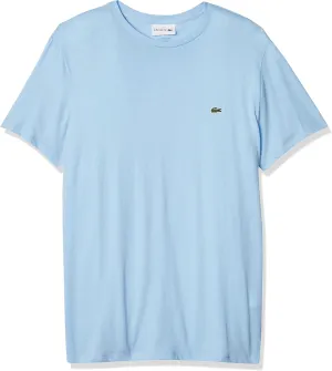 Lacoste Men's Short Sleeve Pima Jersey Crew Neck Tee