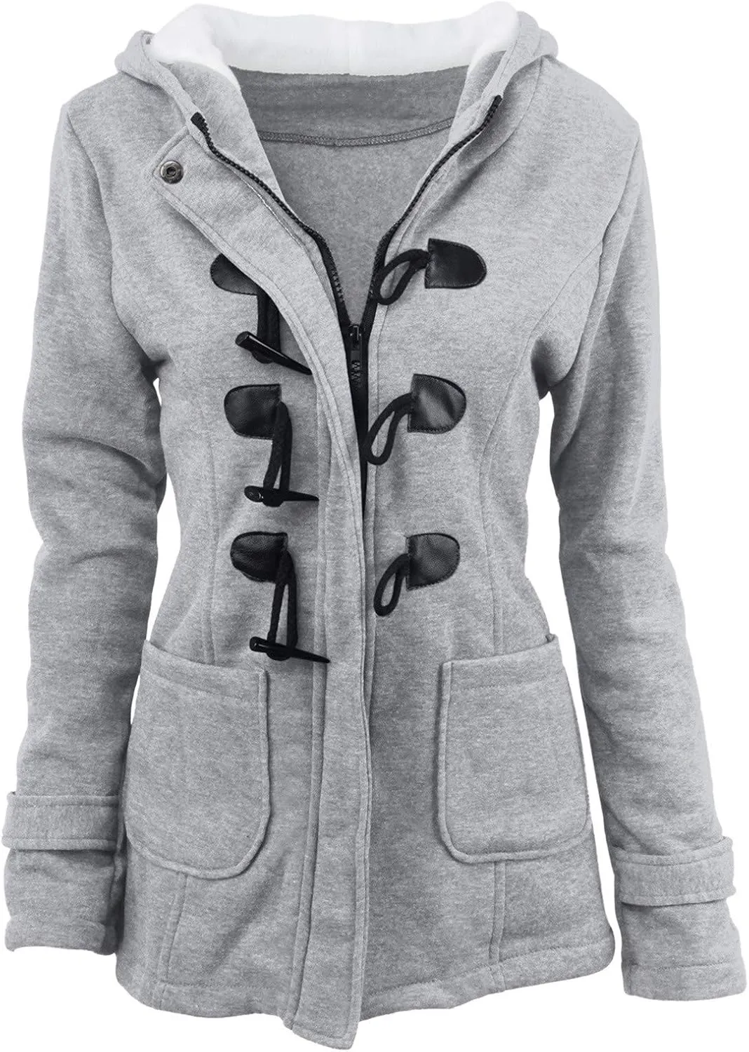 LCMTWX Women Oversized Fleece Lined Raincoat Windproof Outdoor Coat Plus Women's Coat Outdoor Mountain Jackets Rain Jacket