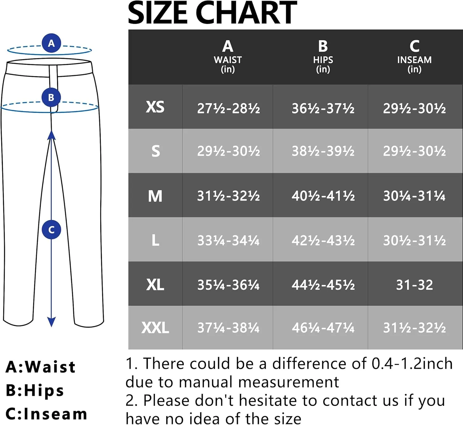 Little Donkey Andy Women's Golf Pants Stretch Quick Dry Lightweight Straight Leg Business Casual Slacks with Pockets