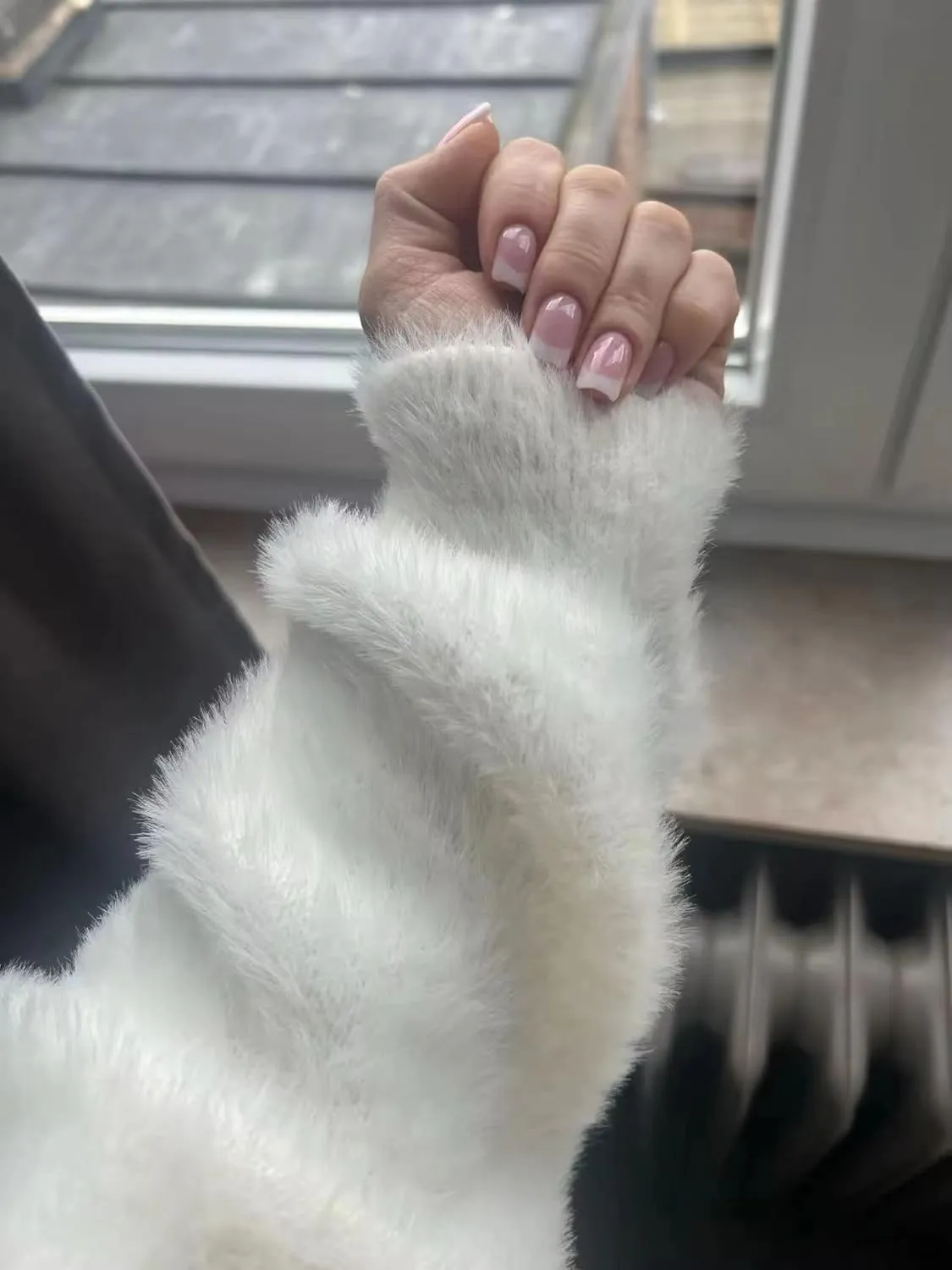Long Fuzzy Cardigan Oversized Open Front Mohair Sweater Women Soft Cozy Warm Cardigan Trendy Coquette Loungewear