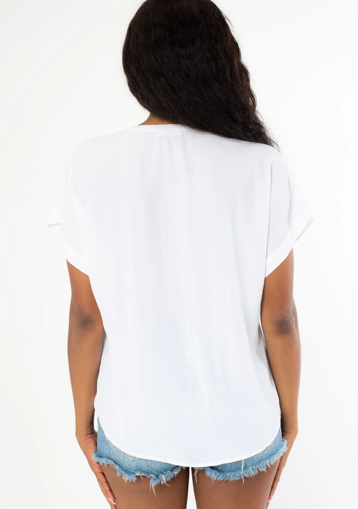 Look Back Cuffed Tee