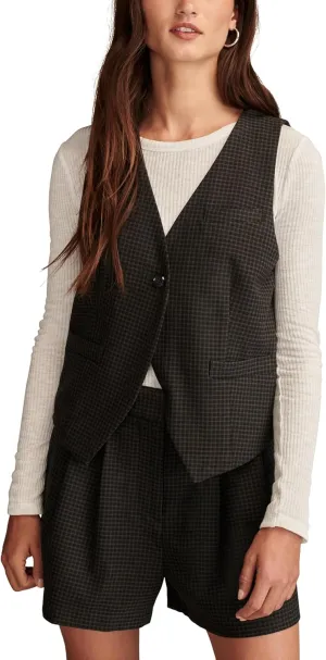 Lucky Brand Womens One Button Vest