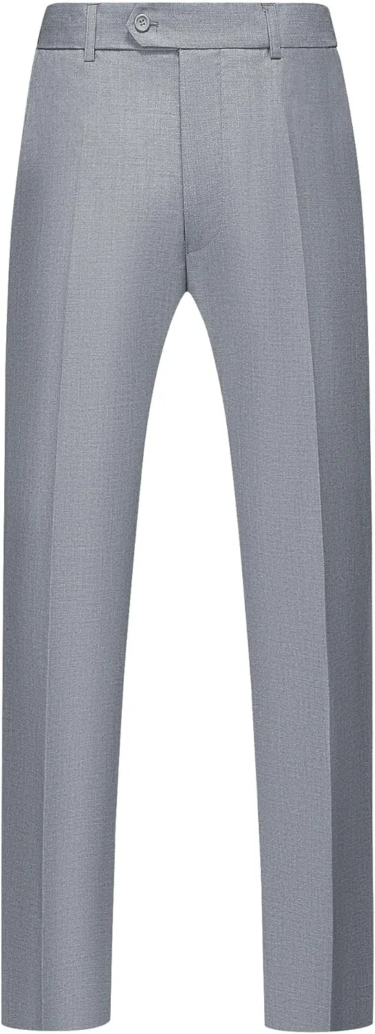 MAGE MALE Men's Slim Fit Stretch Dress Pants Stylish Suit Pants Dress Slacks