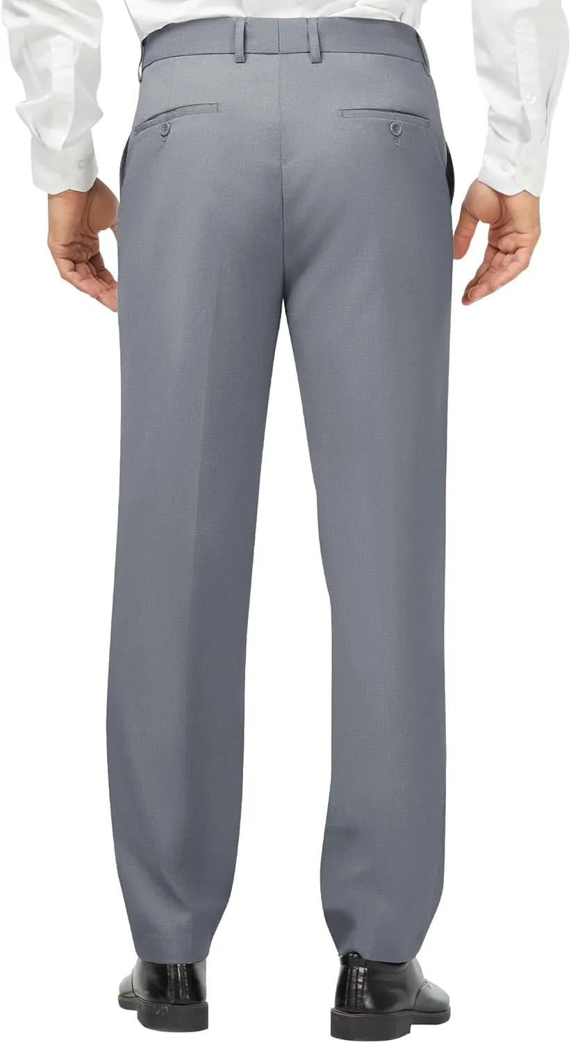 MAGE MALE Men's Slim Fit Stretch Dress Pants Stylish Suit Pants Dress Slacks