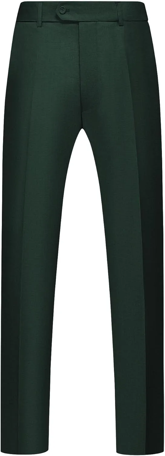 MAGE MALE Men's Slim Fit Stretch Dress Pants Stylish Suit Pants Dress Slacks