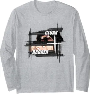 Marvel Cloak and Dagger Eyes Long Sleeve T-Shirt