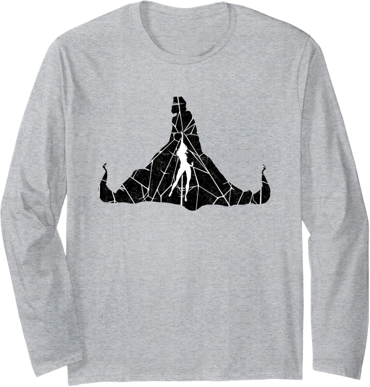 Marvel Cloak and Dagger Silhouette Long Sleeve T-Shirt