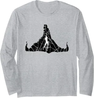 Marvel Cloak and Dagger Silhouette Long Sleeve T-Shirt