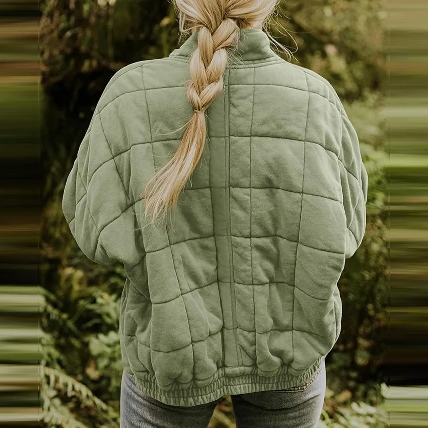 Maxi Down Parka Puffer Coat Long Sleeve Button Up Fuzzy Lined Outerwear Fall Casual Winter Womens Puffer Coat with