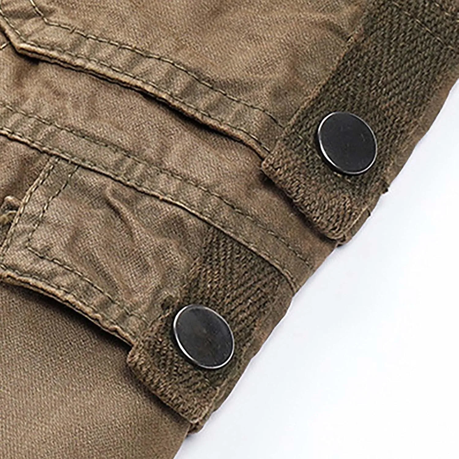 Men's Hiking Tactical Pants Cotton Outdoor Military Combat Cargo Pants Lightweight Slim Fit Slacks Tapered Trousers