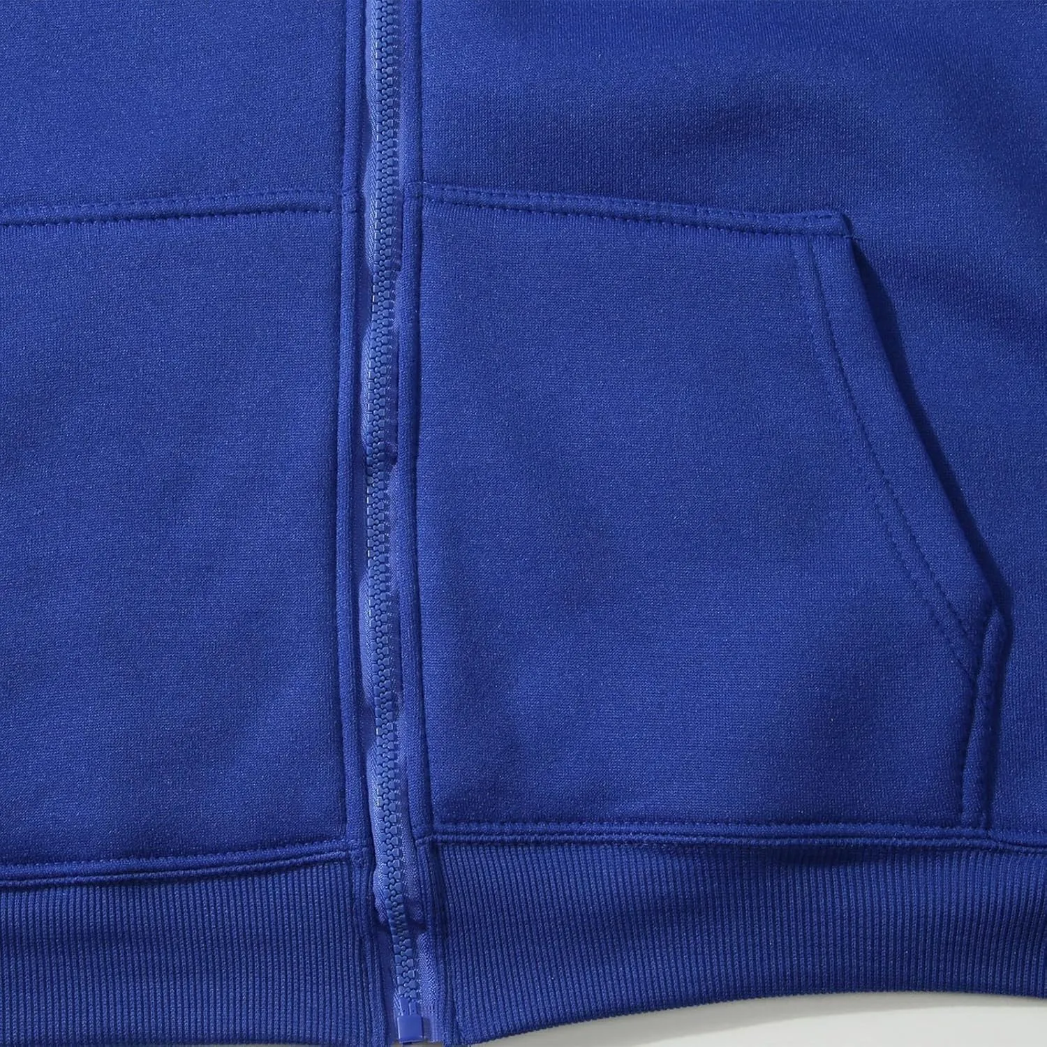 Mens Hoodies Casual Zip Up Outdoor Jackets Long Sleeve Running Workout Coats Trendy Solid Color Outwear With Pocket