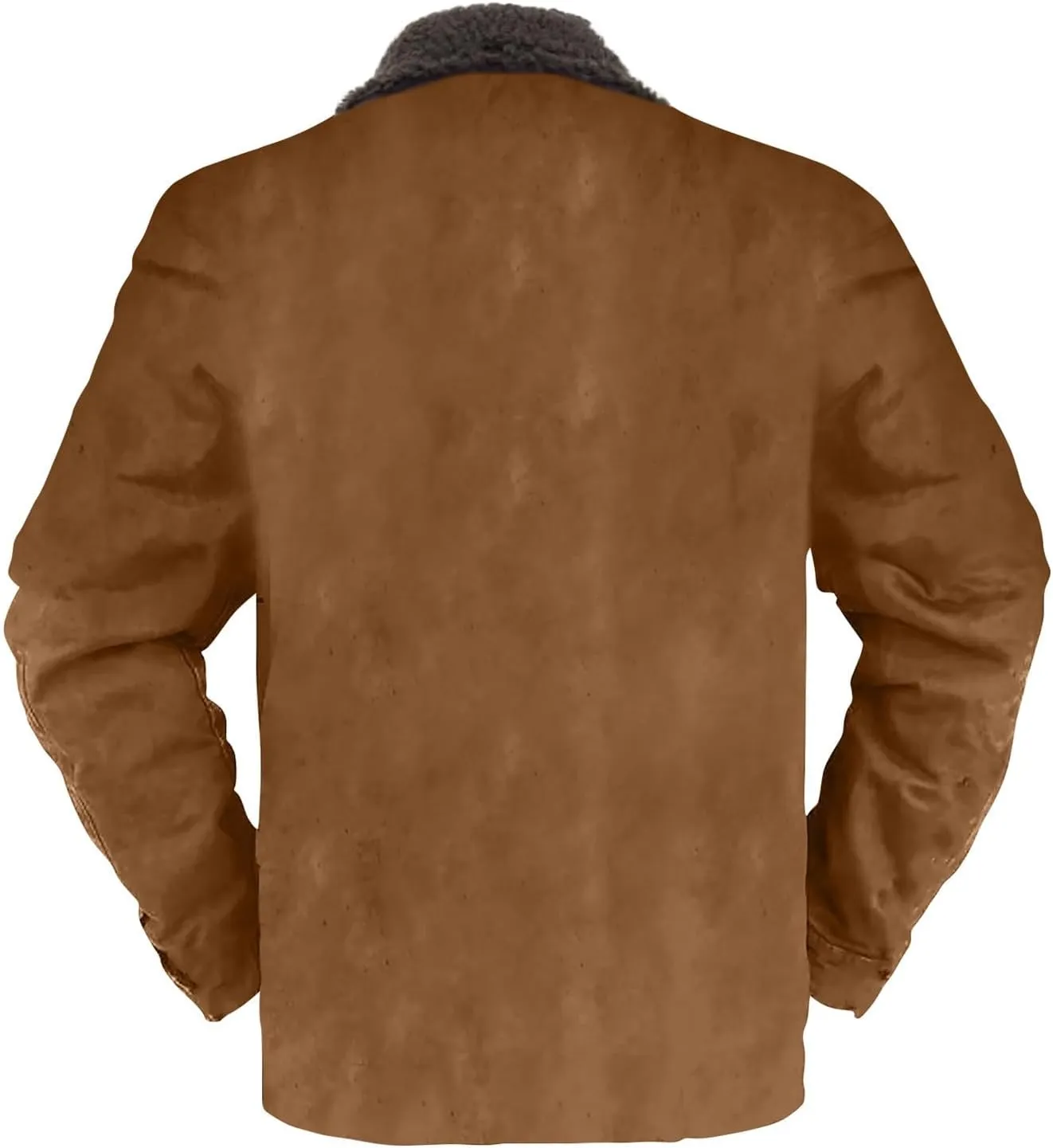 Mens Winter Jacket Big and Tall Fleece Coat Full Zip Bomber Jacket Windbreaker Heavyweight Windproof Sport Coat