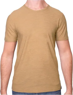 MERIWOOL Mens Merino Wool Short Sleeve T Shirt Lightweight Base Layer