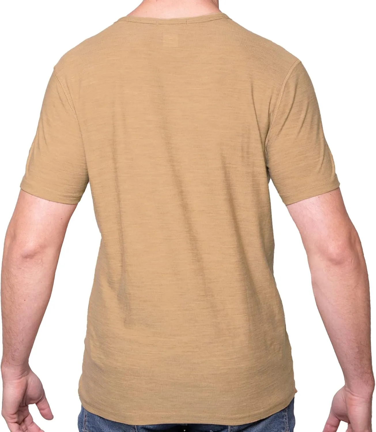 MERIWOOL Mens Merino Wool Short Sleeve T Shirt Lightweight Base Layer