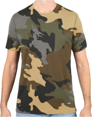 MERIWOOL Mens Merino Wool Short Sleeve T Shirt Lightweight Base Layer