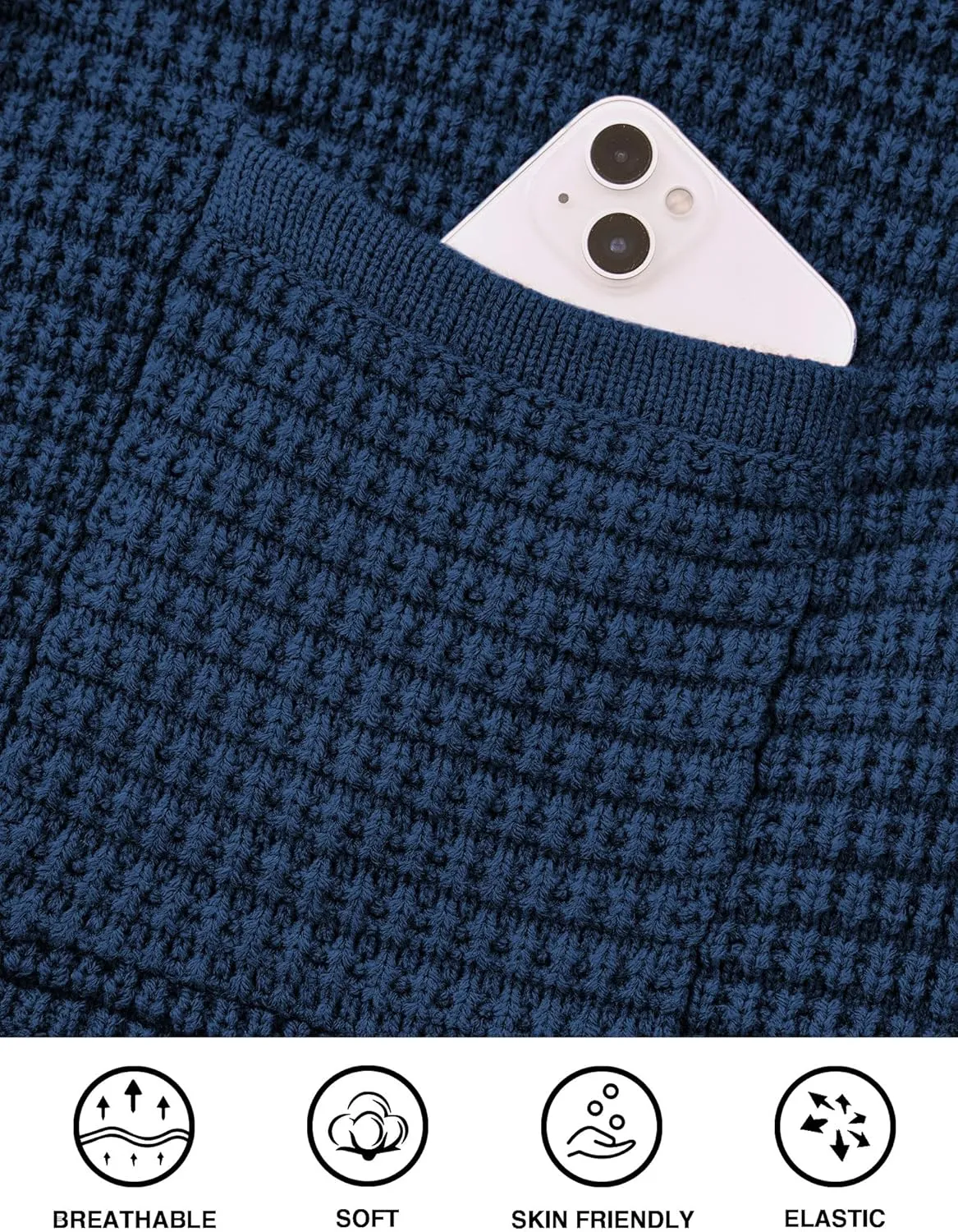 PRETTYGARDEN Women's Knit Cardigan Sweaters Fall Fashion Long Sleeve Open Front Button Down Trendy Casual Sweater Jacket