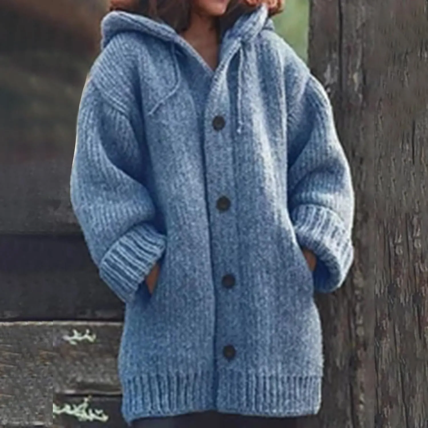 SHAOBGE plus Size Coats for Women 5x Winter Thick Autumn And Winter Sweater Large Size Knit Sweater Womens plus Size