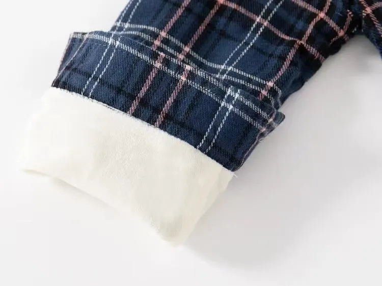 Steven Scotch Plaid Fleece Lined Shirt