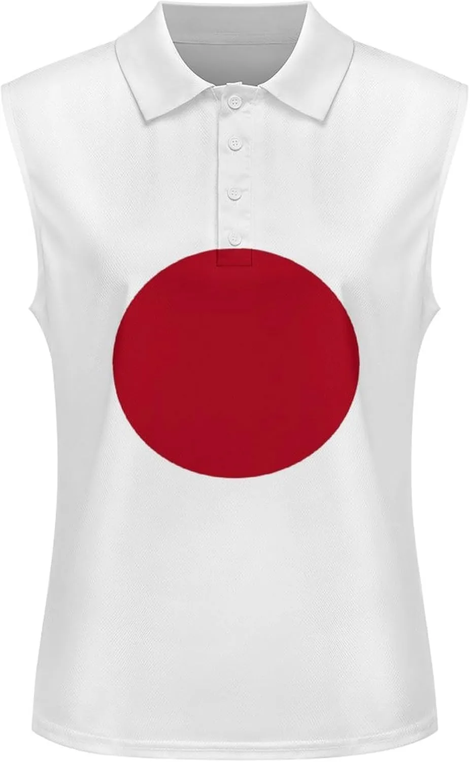 TAIZIYEAH Women's Sleeveless Top American Flag Loose PO-LO Tank Top Shirts Casual Pullover Blouse Shirts