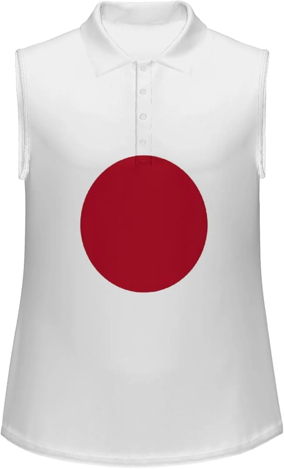 TAIZIYEAH Women's Sleeveless Top American Flag Loose PO-LO Tank Top Shirts Casual Pullover Blouse Shirts