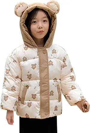 The Coat Boys Baby Girls Boys Winter Warm Thick Solid Cotton Long Sleeve Padded Jacket Coat Clothes