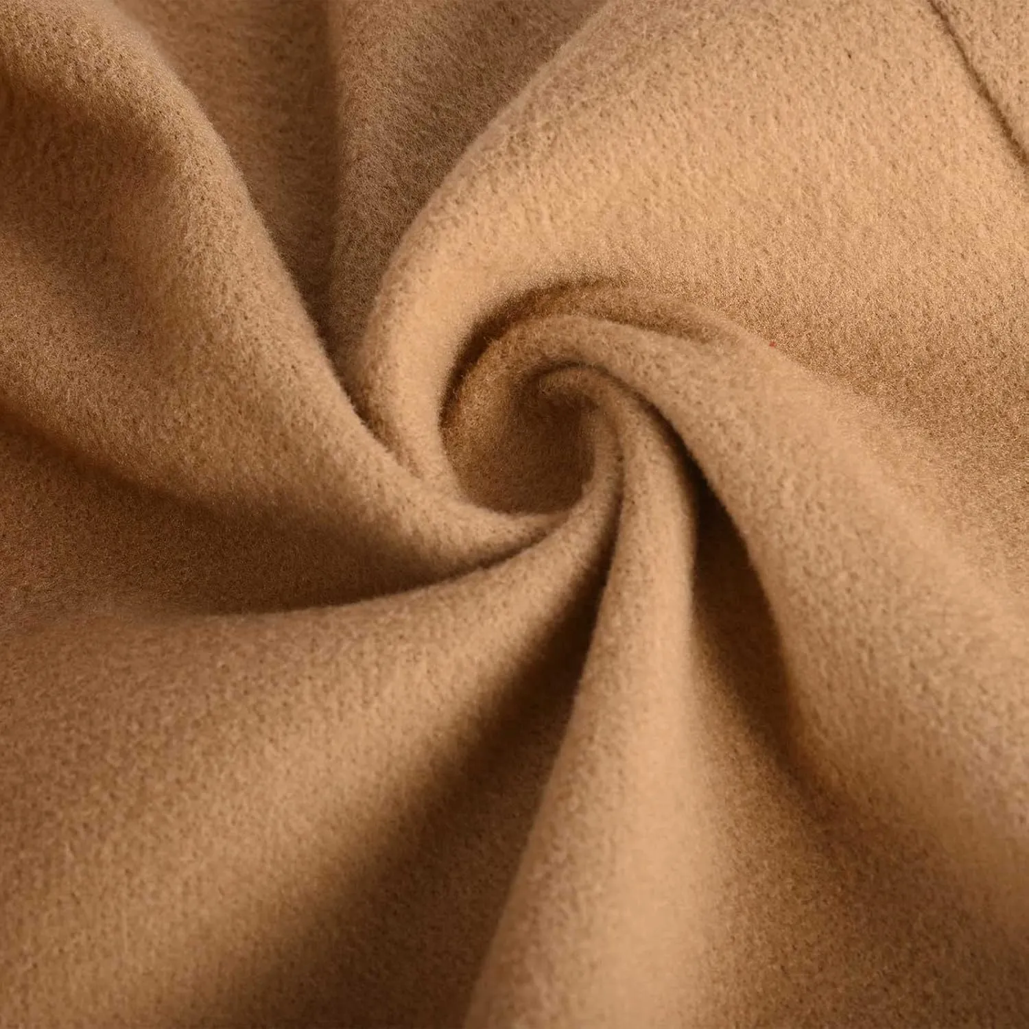Trench Coats for Women Double Breasted Wool Blend Pea Coats Notched Lapel Collar Business Casual Long Jackets