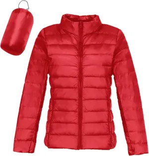 Winter Coats for Women Fashion Solid Long Sleeve Puffer Jacket Lightweight Recycled Down Coat 2024 Insulation Outwear