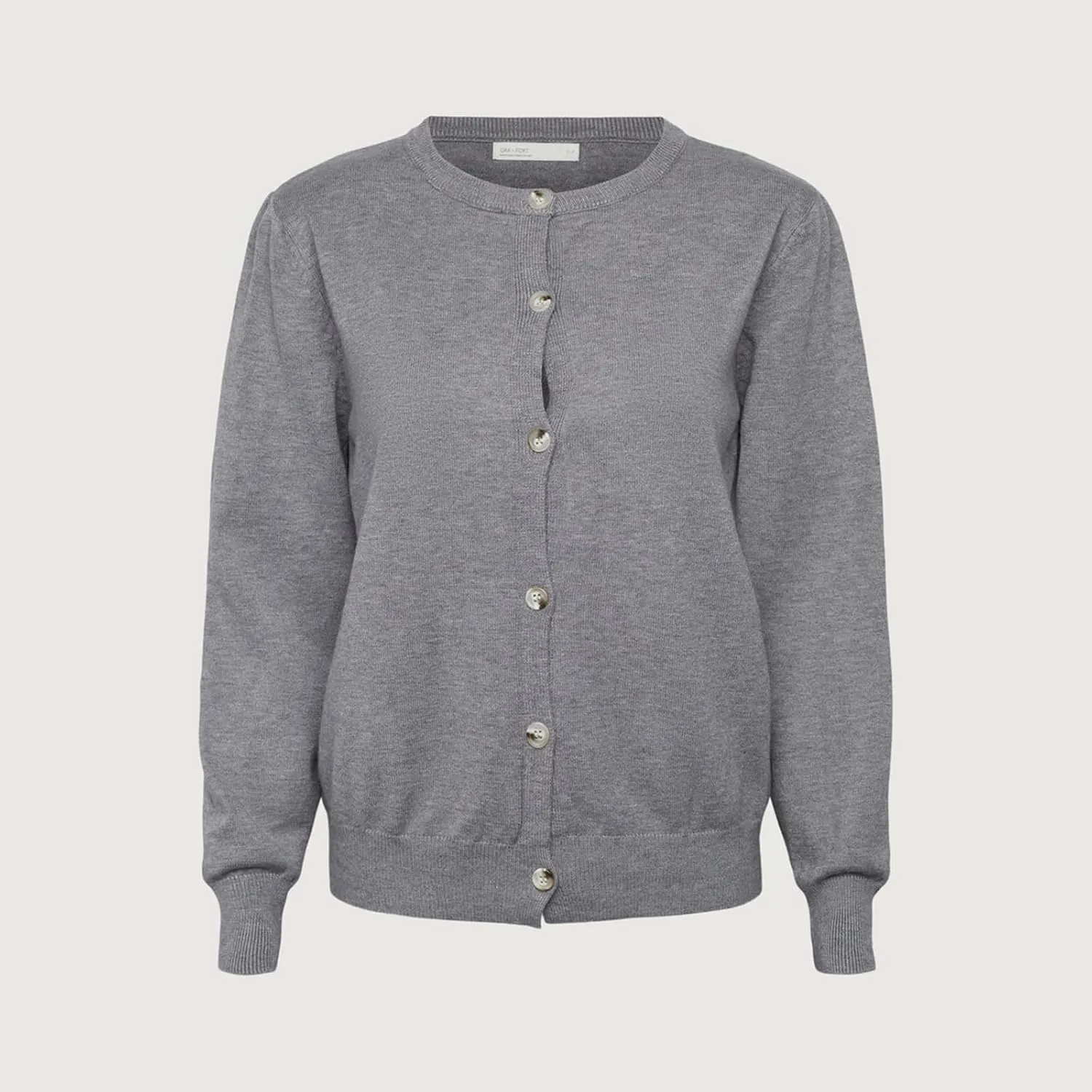 Women Y2k Button Down Crop Sweater Cardigan Long Sleeve Open Front Crewneck Cardigan Cute Knit Pullover Tops