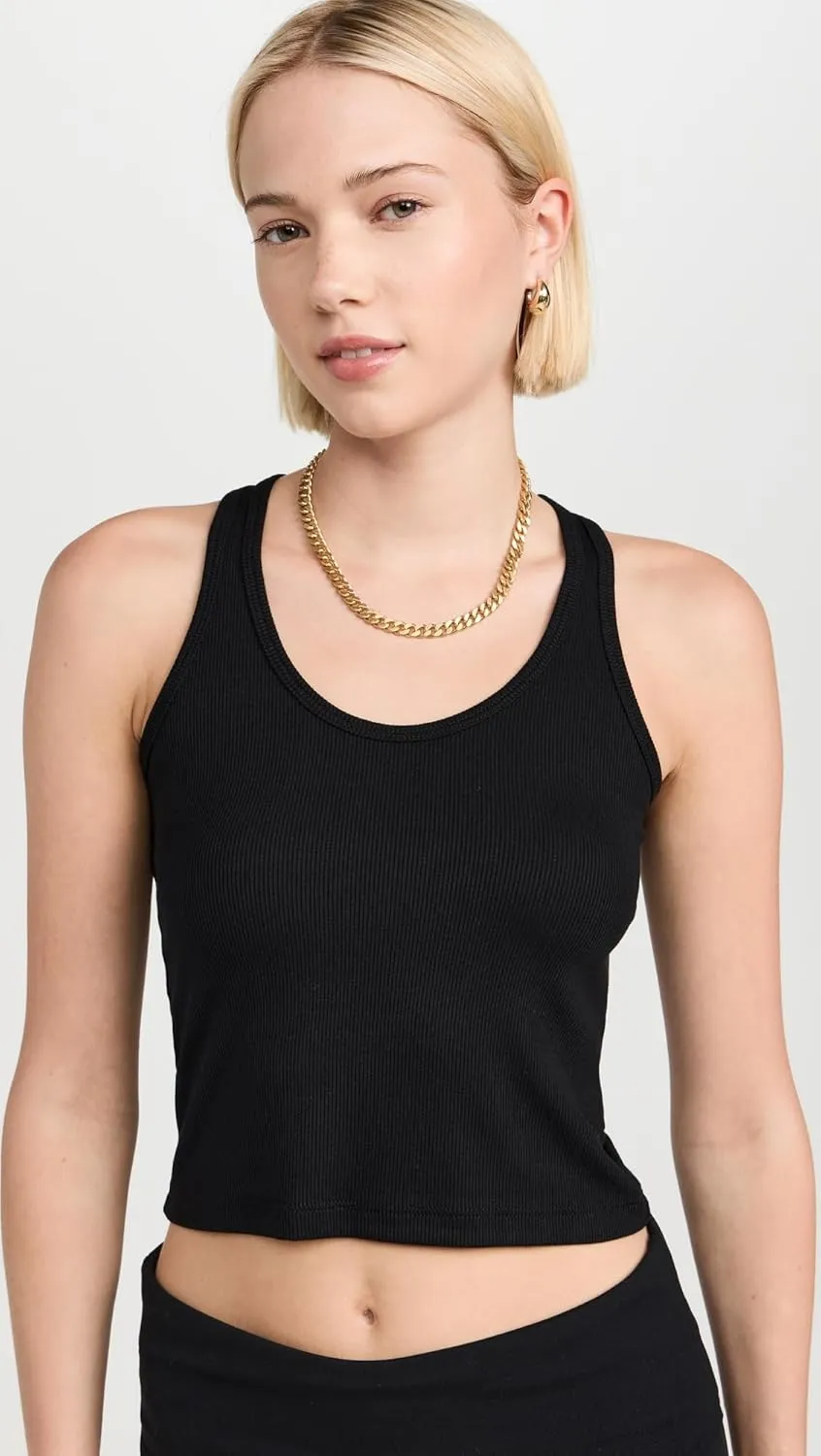 Women's Ashby Rib Crop Top